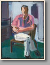 CHARLES 2   2009  oil/board  16"x12"